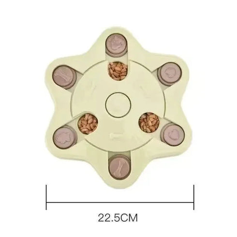 Dog Puzzle Toys Slow Feeder Interactive Increase Puppy IQ Food Dispenser Slowly Eating NonSlip Bowl Pet Cat Dogs Training Game