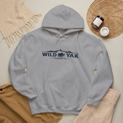 Wild Yak Logo on Hoodie – Outdoor Pullover