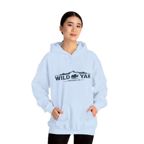 Wild Yak Logo on Hoodie – Outdoor Pullover