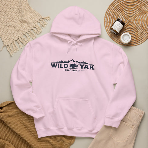 Wild Yak Logo on Hoodie – Outdoor Pullover