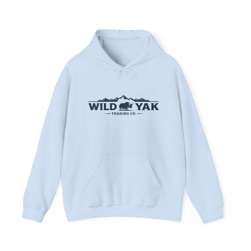Wild Yak Logo on Hoodie – Outdoor Pullover
