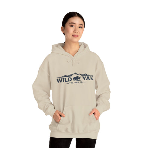Wild Yak Logo on Hoodie – Outdoor Pullover