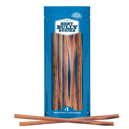 Best Bully Sticks 12-Inch Odor-Free Standard Bully Sticks, 12-Pack Dog Chews (New)