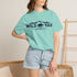 Wild Yak Logo on Unisex Garment-Dyed T-shirt