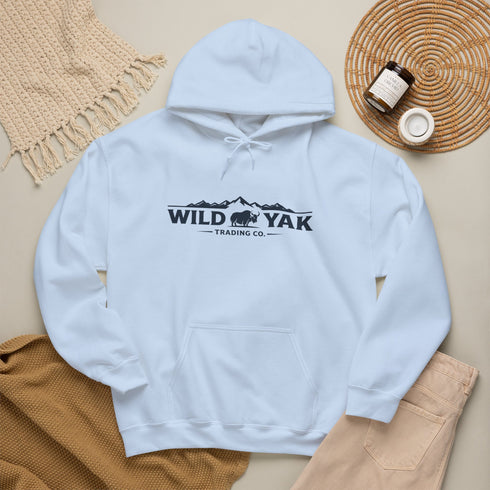Wild Yak Logo on Hoodie – Outdoor Pullover