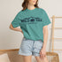Wild Yak Logo on Unisex Garment-Dyed T-shirt