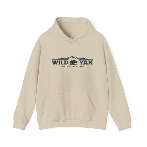 Wild Yak Logo on Hoodie – Outdoor Pullover