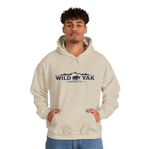 Wild Yak Logo on Hoodie – Outdoor Pullover