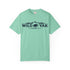Wild Yak Logo on Unisex Garment-Dyed T-shirt