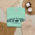 Wild Yak Logo on Unisex Garment-Dyed T-shirt