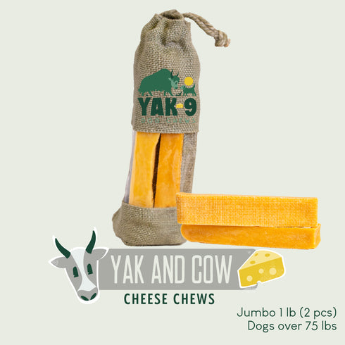 Yak and Cow Milk Chews for Dogs