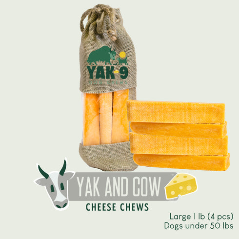 Yak and Cow Milk Chews for Dogs