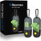 2-Pack: Dog Poop Bag Dispenser with Built-in LED Flashlight
