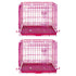 24-42" Pink Wire Dog Crate RED24-42