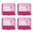 24-42" Pink Wire Dog Crate RED24-42