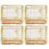 24-42" Copper Gold Wire Dog Crate GLD24/30/36/42