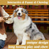 Dog Bones Chew Toys For Aggressive Chewers Real Beef Flavor Indestructible Dog Teething Chew Toys For Large Medium Small Puppies Breed Tough Pet Toy