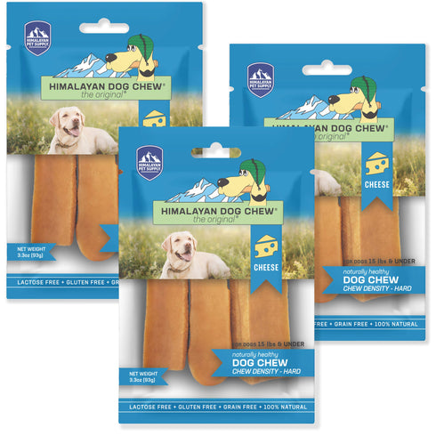 HIMALAYAN ★ DOG CHEW ★ 100% NATURAL ★ SMALL (3 - 4 PIECES) ★ 3 PACK