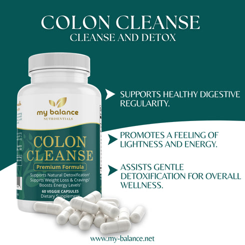 Colon Cleanse Supplement - Digestive Support - My Balance