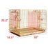 24-42" Copper Gold Wire Dog Crate GLD24/30/36/42