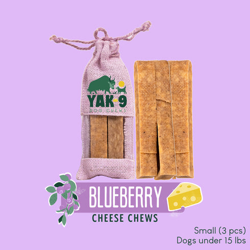 Blueberry Yak Chews for Dogs
