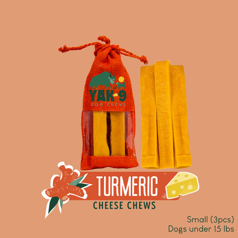 Turmeric Yak Milk Chews for Dogs