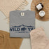 Wild Yak Logo on Unisex Garment-Dyed T-shirt