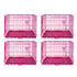 24-42" Pink Wire Dog Crate RED24-42