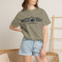 Wild Yak Logo on Unisex Garment-Dyed T-shirt