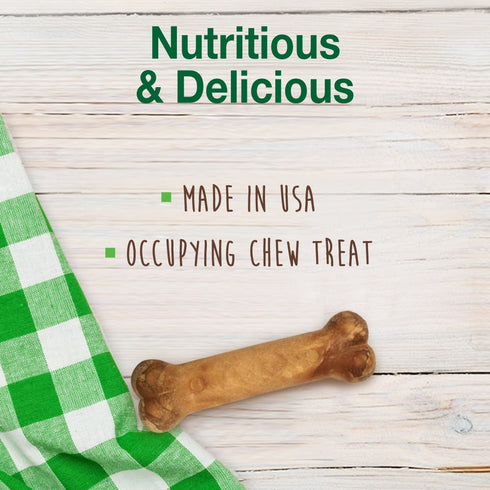 Nylabone Healthy Edibles All-Natural Long Lasting Roast Beef Dog Chew Treats (2pk) (1.5oz)
