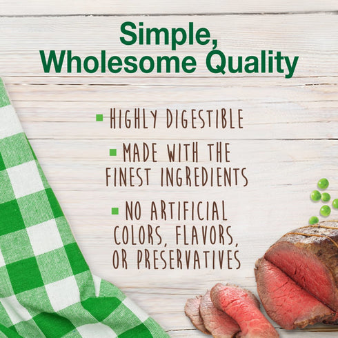 Nylabone Healthy Edibles All-Natural Long Lasting Roast Beef Dog Chew Treats (2pk) (1.5oz)