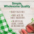 Nylabone Healthy Edibles All-Natural Long Lasting Roast Beef Dog Chew Treats (2pk) (1.5oz)