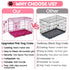 24-42" Pink Wire Dog Crate RED24-42
