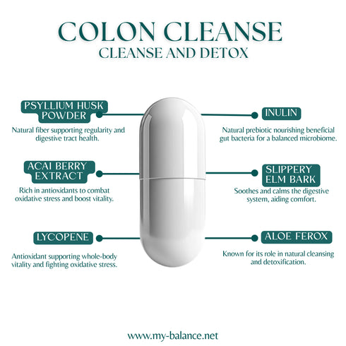 Colon Cleanse Supplement - Digestive Support - My Balance