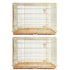 24-42" Copper Gold Wire Dog Crate GLD24/30/36/42