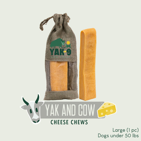 Yak and Cow Milk Chews for Dogs