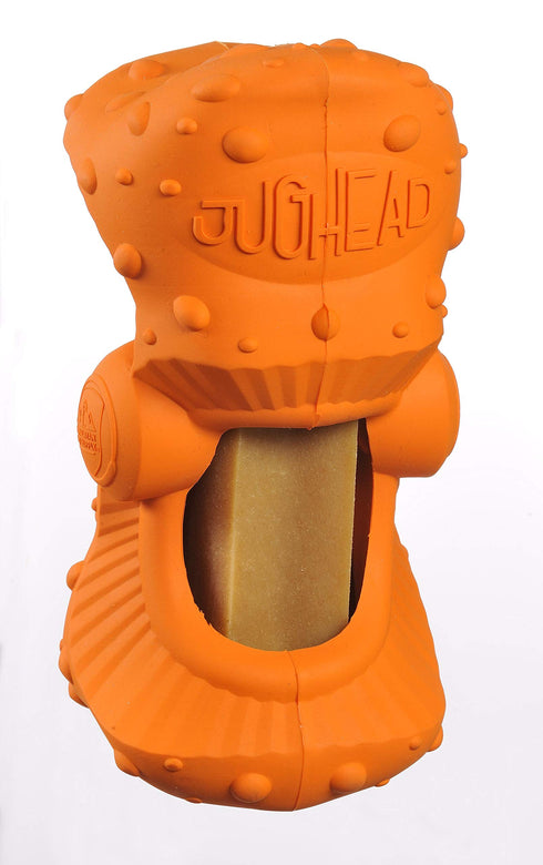 Himalayan Dog Chew Jughead Large Dog Chew Holder Secures Chews for Dogs Chew Smarter and Longer Stimulate Your Dog Holds Yak Chews 1 Dog Toy