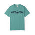 Wild Yak Logo on Unisex Garment-Dyed T-shirt