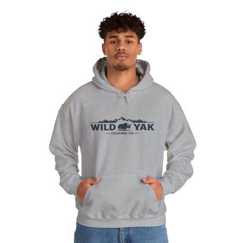 Wild Yak Logo on Hoodie – Outdoor Pullover