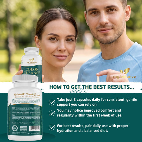 Colon Cleanse Supplement - Digestive Support - My Balance