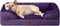 EHEYCIGA Orthopedic Dog Beds for Extra Large Dogs 44x32Inch, Waterproof Memory Foam XL Pet Bed with Sides, Non-Slip and Egg-Crate Foam Big Dog Couch Bed with Washable Removable Cover, Grey