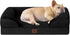 EHEYCIGA Orthopedic Dog Beds for Extra Large Dogs 44x32Inch, Waterproof Memory Foam XL Pet Bed with Sides, Non-Slip and Egg-Crate Foam Big Dog Couch Bed with Washable Removable Cover, Grey