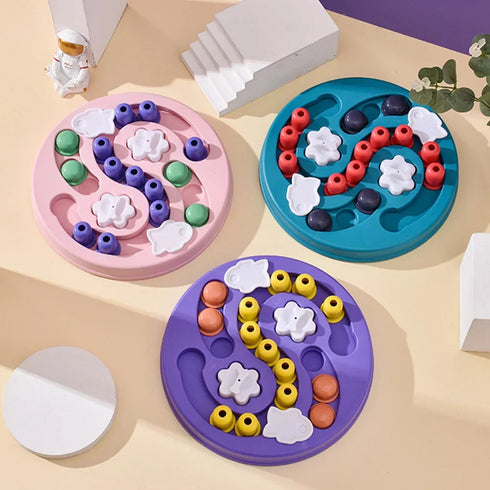 Dog Puzzle Toys Slow Feeder Interactive Increase Puppy IQ Food Dispenser Slowly Eating NonSlip Bowl Pet Cat Dogs Training Game