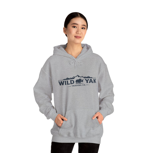 Wild Yak Logo on Hoodie – Outdoor Pullover