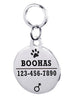 Personalized Dog ID Tag Stainless Steel Pet ID Tag