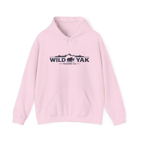 Wild Yak Logo on Hoodie – Outdoor Pullover