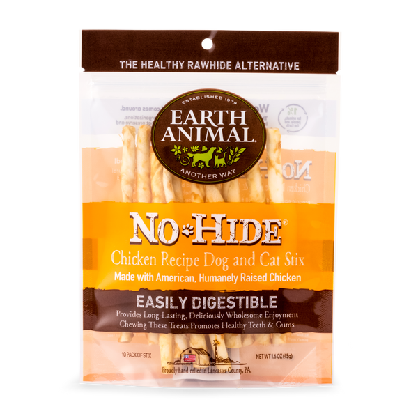 Earth Animal No Hide Chicken Pet Stix (10pk) (1.6oz)