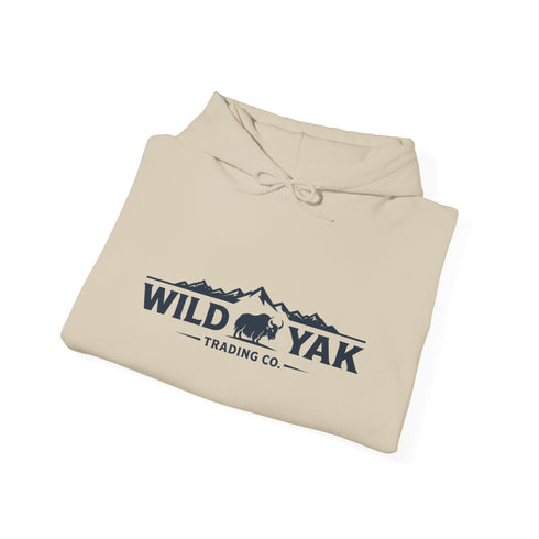 Wild Yak Logo on Hoodie – Outdoor Pullover