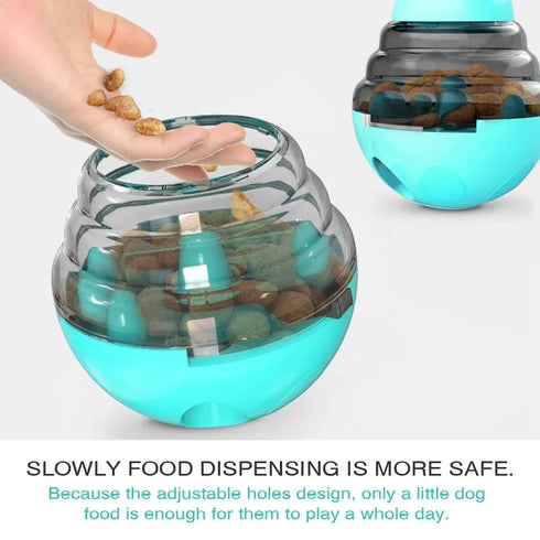 Interactive Dog Toy Slow Feeder – IQ Boosting Puzzle for Dogs & Cats