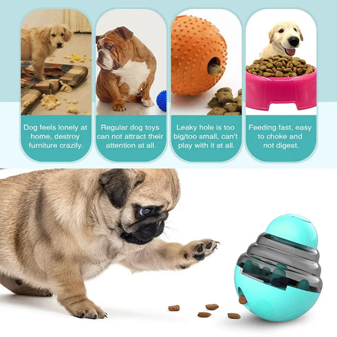 Interactive Dog Toy Slow Feeder – IQ Boosting Puzzle for Dogs & Cats